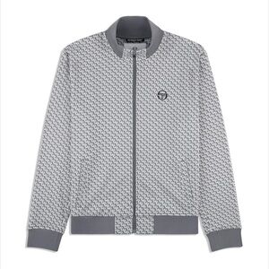 BNWT Sergio Tacchini Paolo Knit Track Jacket -Quiet Shade XL
